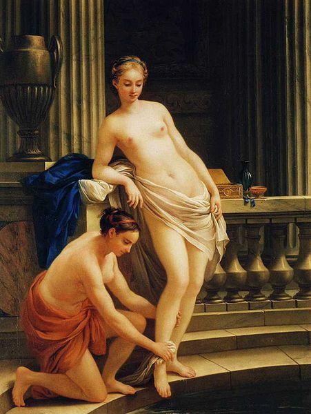 Joseph Marie Vien Greek Woman at the Bath